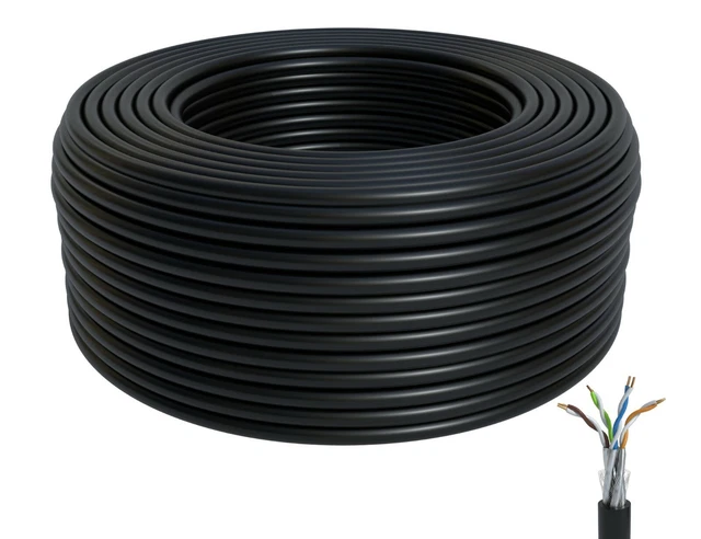 400m CAT7 Erdkabel PE Netzwerkkabel 1000MHz Datenkabel Installationskabel CAT 7