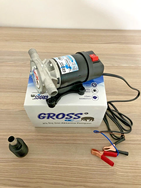 Pompa di trasferimento olio combustibile da 24 Volt Pompe diesel cherosene...