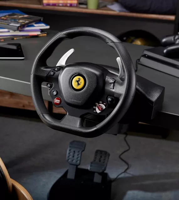 THRUSTMASTER T80 FERRARI 488 GTB Edition Racing Wheel - Black $15.00 ...