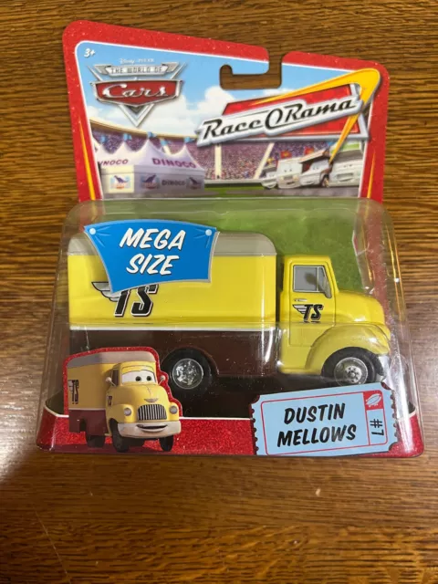 Disney Pixar The World of Cars Race O Rama Mega Size Dustin Mellows