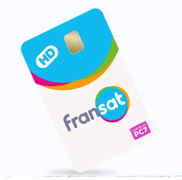 Carte FRANSAT HD PC7 - Valable 4 ans