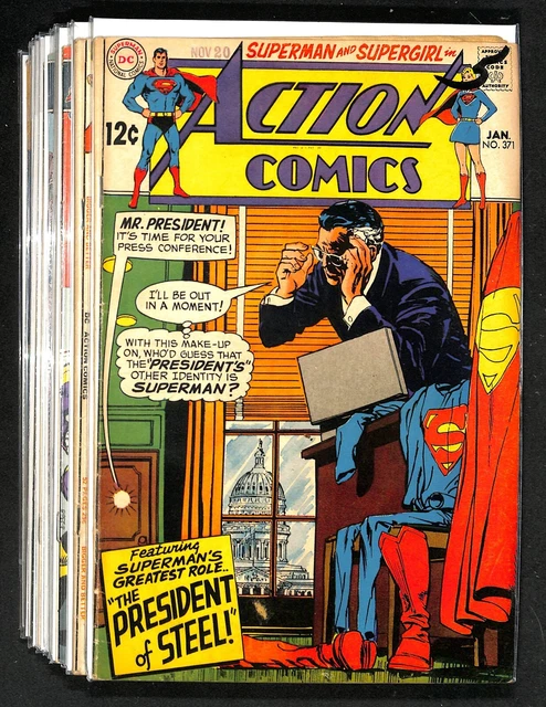 Superman Silver & Bronze Age lot x13 - Supergirl - Solomon Grundy (EB) 70