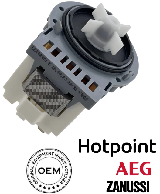 POMPA ACQUA DI Scarico A Motore Hotpoint Originale M224 M231XP Askoll - Foto 7