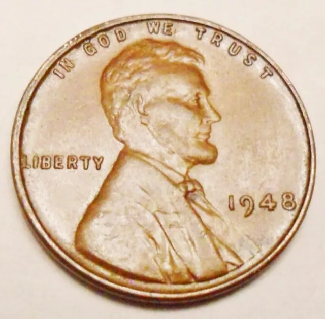 1948 P Lincoln Wheat Cent / Penny  AVE CIRCULATED  **FREE SHIPPING**