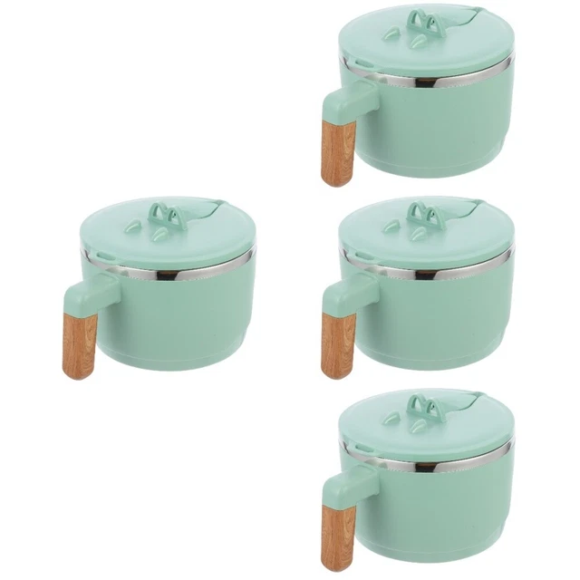 Sass & Belle Pallina Di Natale A Forma Di Ciotola Ramen - Decorazione Albero In Vetro, Colorato Con Dettagli Scintillanti