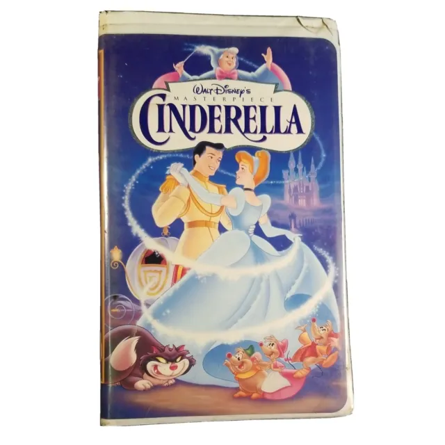 Walt Disneys Cinderella VHS 1995 Video Cassette 76 minutes