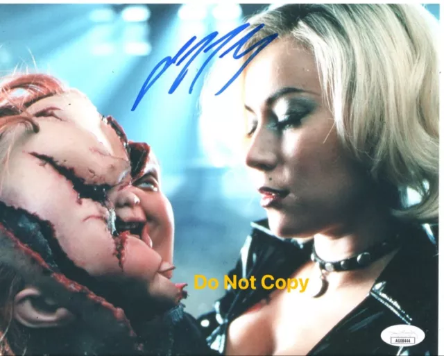 JENNIFER TILLY signed 8x10 Photo BRIDE OF CHUCKY Tiffany Valentine Doll JSA