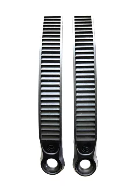 Flow Bindings NX2 Fuse LSR Ankle Ladder Straps x 2 Snowboard Black 18-F1