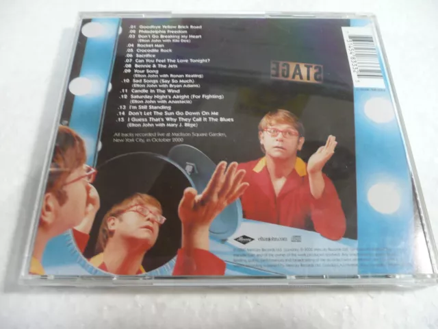 CD ELTON JOHN  ONE NIGHT ONLY  THE GREATEST HITS  /  CD  15 titres   Eth 2