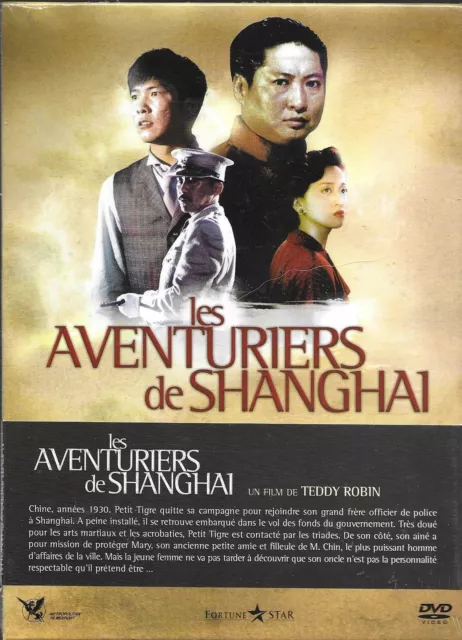 [DVD] Les Aventuriers de Shanghai (Digipack) [Teddy Robin Kwan] NEUF cellophané