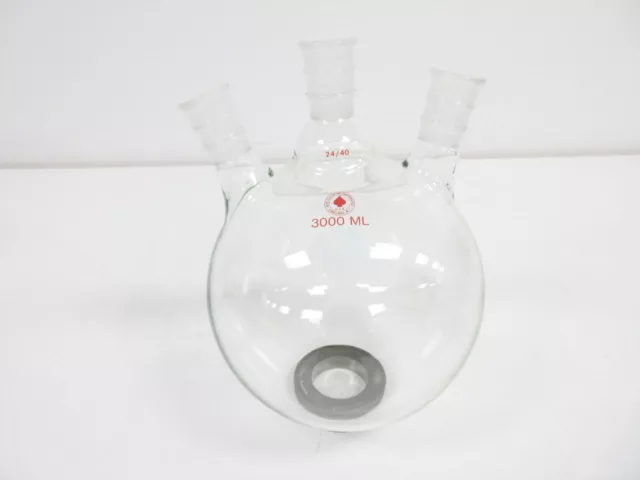 Ace Incorporated 6944-48 3L Round-Bottom 3 Neck Flask Vertical Standard Wall