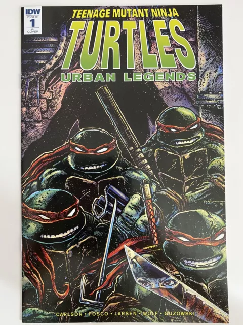 TMNT: URBAN LEGENDS #1 | RI Eastman 1:10 Variant Cover | IDW Ninja Turtles