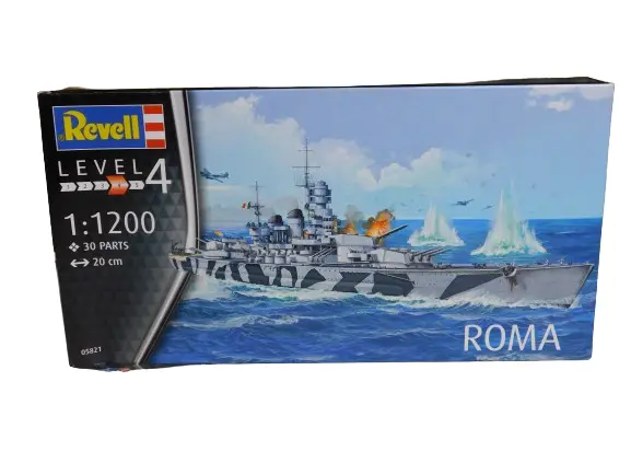 Revell 05821 Roma Modellbau Schiff Maßstab 1:1200 30 Teile Level 4 Modell