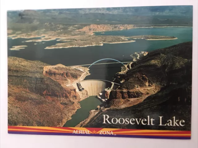 Roosevelt Lake Arizona Vintage Postcard