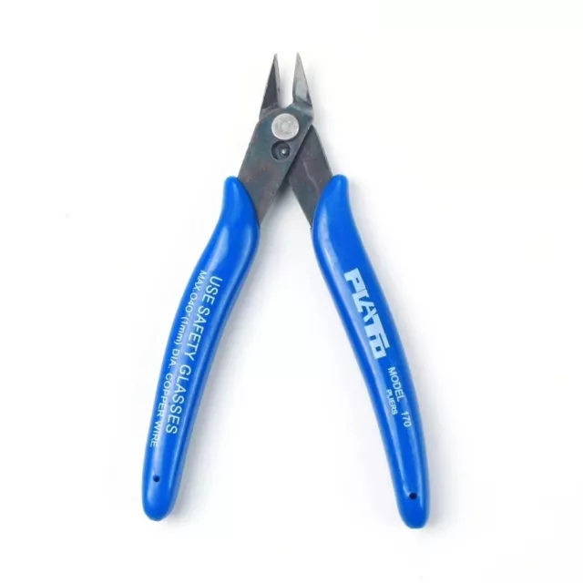 Flush Cut Electrical Wire Cable Cutters Cutting Side Snips Flush Nipper Pliers