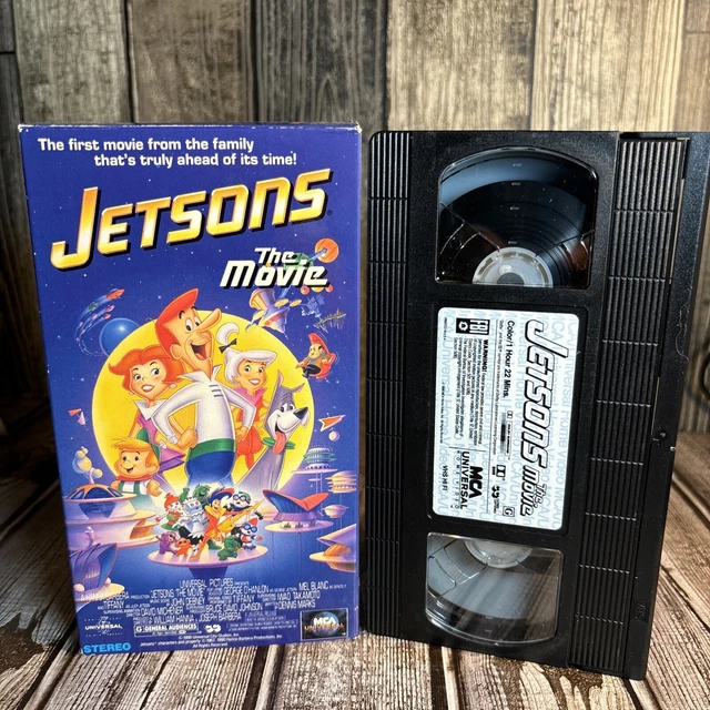 JETSONS THE MOVIE Cartoon Video VHS Tape 1990 George Judy Jane &amp; Elroy ...