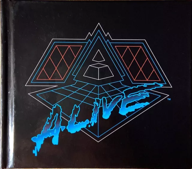 2xCD ALBUM DIGIBOOK DAFT PUNK ALIVE 2007 DELUXE LIMITED EDITION RARE COMME NEUF