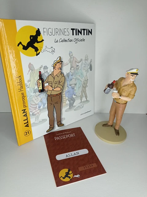 FIGURINE TINTIN COLLECTION officielle n°2 Haddock dubitatif EUR 14,99