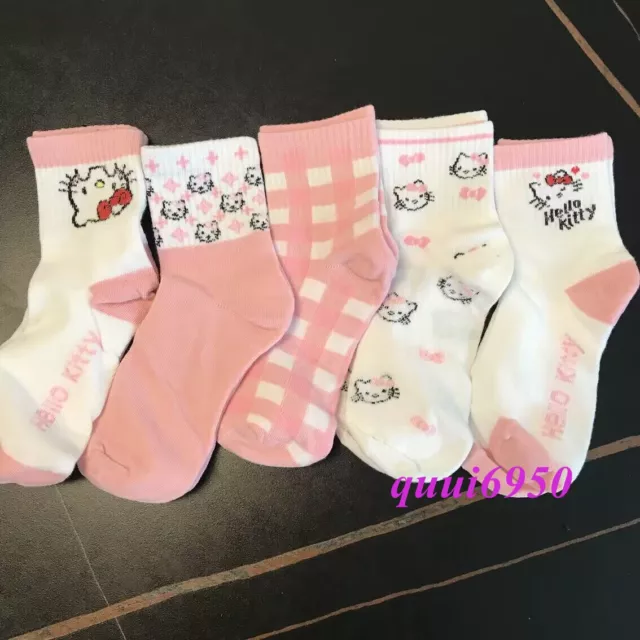 Hello Kitty Panties, 3 Pairs Girls 22-26in Waist, Cotton by Baiqimei