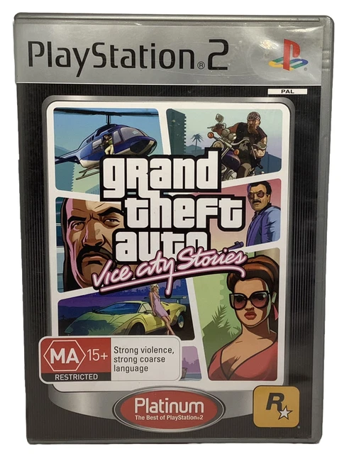 GTA Vice City Stories Sur PS2 (PAL) – Complet Et En Super état – Sony PlayStation 2