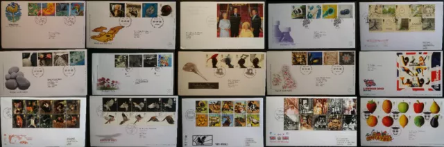 1999 - 2008 GB FDC First Day Covers Commemorative Edinburgh Bureau SHS fm 0.99p