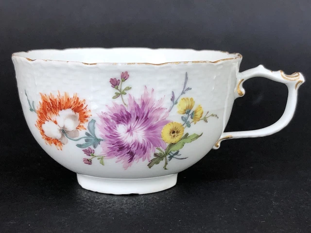 Tasse Et Sous-tasse Ancienne Limoges – Portrait Du Prince Rainier Et Princesse De Monaco
