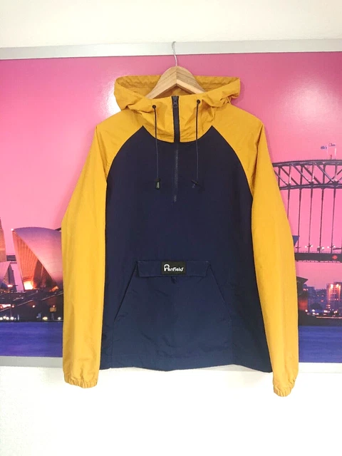 PENFIELD PAC JAC Navy Yellow Medium Noel Gallagher Oasis Maine Road 90s 105.00 PicClick UK