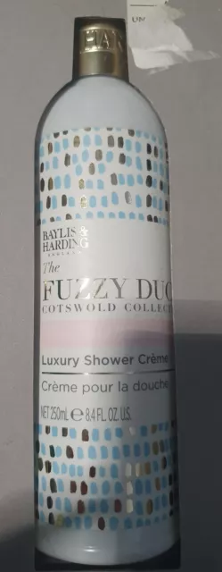 💙The Fuzzy Duck Geschenkset Baylis & Harding blumig blau rosa grau weiß Kerze💙 3