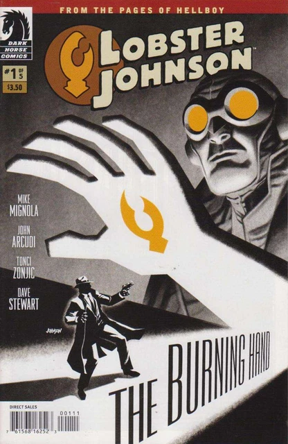 Lobster Johnson: The Burning Hand #1 VF; Dark Horse | 6 - we combine shipping