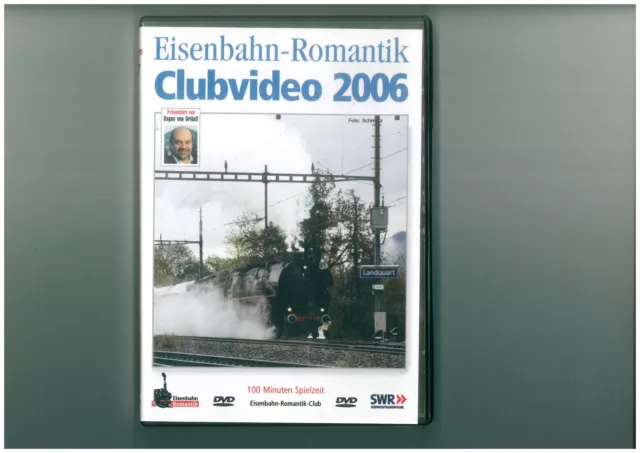 Eisenbahn-Romantik Clubvideo 2006 DVD SWR Pyrenäenbahn SBB OVP 1609-13-31