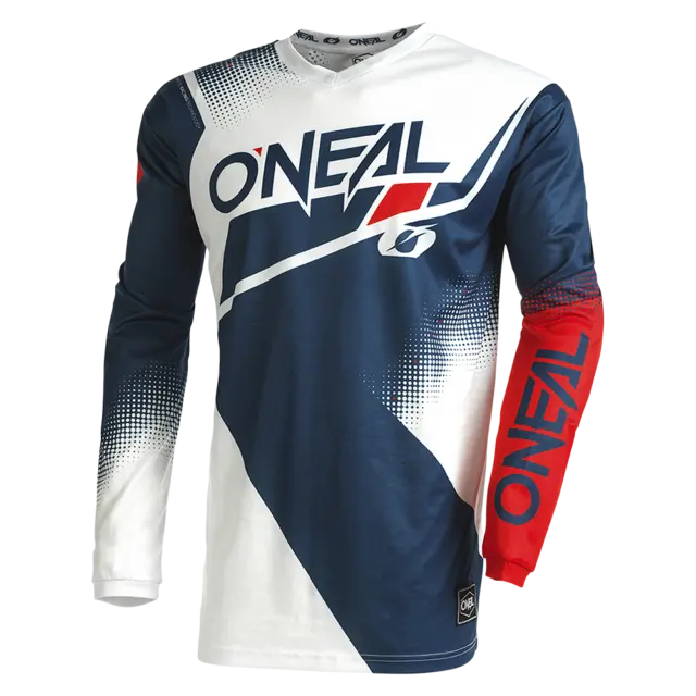 O'Neal Element Racewear Bleu Pantalon de Motocross Type Jersey MX Enduro Combo 3