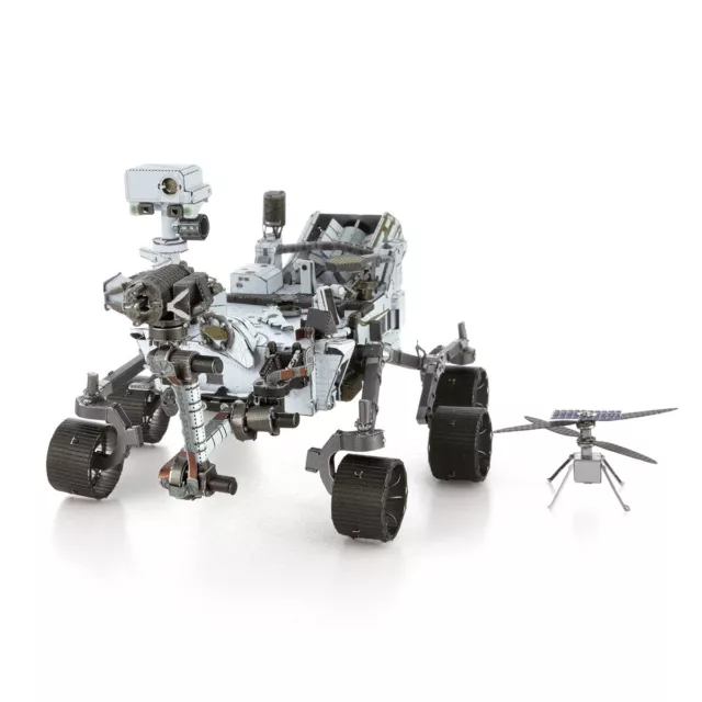 Mars Rover Ausdauer und Einfallsreichtum Hubschrauber: Metall Erde 3D Laser Cut Mini