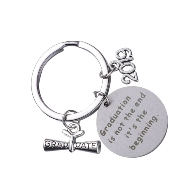 2019 Graduation Hanging Pendant Keychains Metal Keychain Key Chain 7