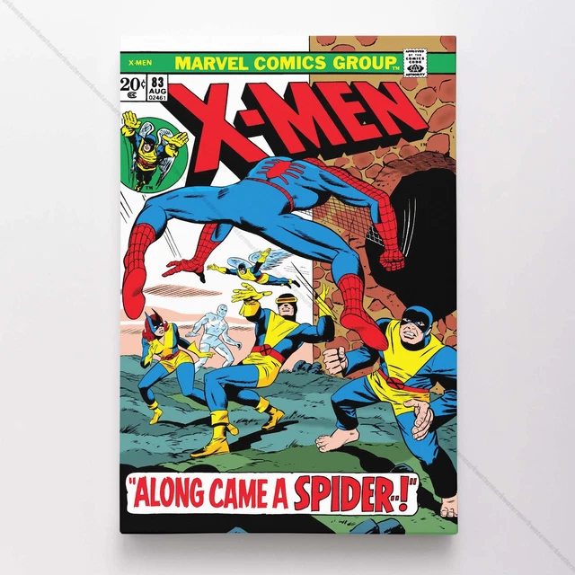 Uncanny X-Men Poster Canvas Vol 1 #83 Xmen Marvel Comic Book Art Print
