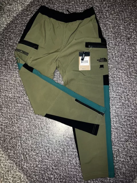 The North Face Steep Tech Pants Medium nwt Mens Ski Snowboard Snow Olive Green The North Face Steep Tech Pants Medium nwt Mens Ski Snowboard Snow Olive Green