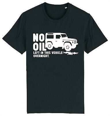 Senza olio lasciato in questo durante la notte 4x4 4x4 Driver terreni off road ROGER T-shirt