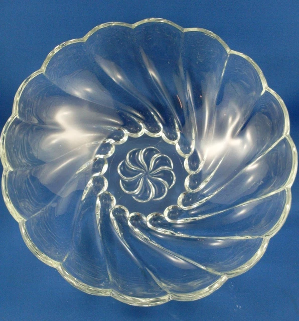 RARE Vintage USA HAZEL ATLAS GLASS CO. CLEAR BOWL VG COLLECTABLE - In Australia