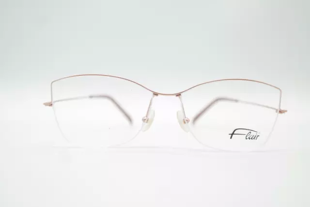 Flair 426 Rose Halbrand Brille Brillengestell eyeglasses Neu