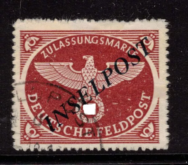 Deutsches Reich Feldpost 10 Bd Agramer Aufdruck gestempelt geprüft gut (23352)