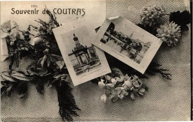 CPA Souvenir de COUTRAS (176783)