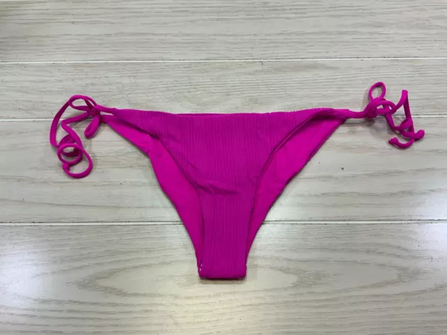 L*Space Classic Lily Bikini Bottom, Women's Size M, Bright Fuchsia NEW MSRP $79