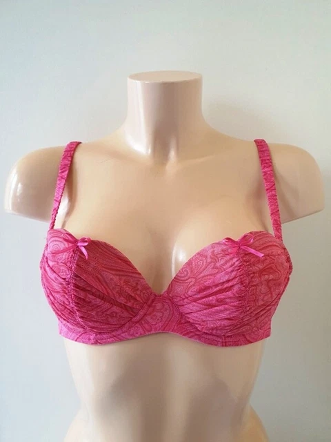 String Chantal Thomass – Taille 44 – Tulle Froncé Rose – Modèle 9A31 – Neuf Avec étiquettes