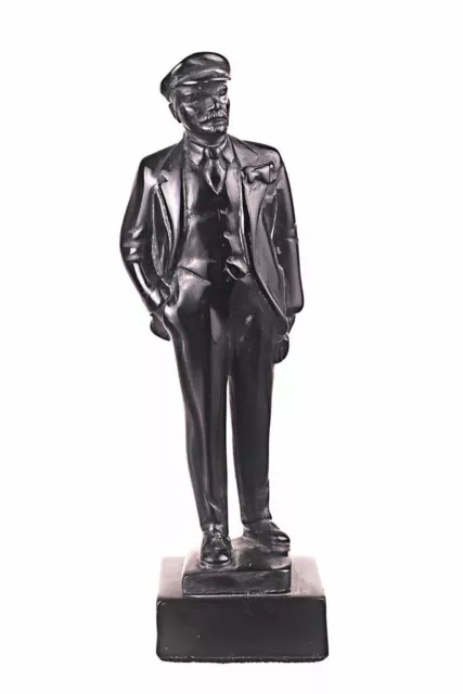 Sowjetischer Russischer Chef Wladimir Lenin Stein Büste Statue Skulptur 16 cm