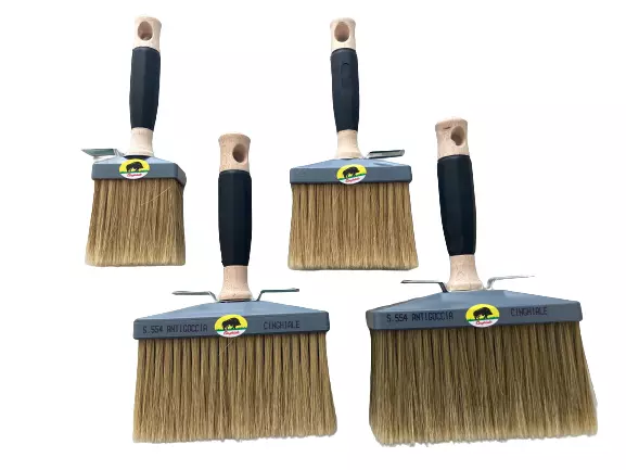 Set pennelli Cinghiale Plafoniera antigoccia S.554 7x3 10x3 15x5 16x6 cm