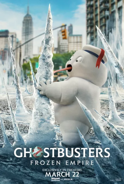 Ghostbusters Frozen Empire Poster Cinema Movie Film A4 A3 A2 A1 Print #3