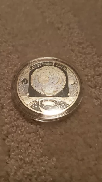 10 Euro € Deutschland 2008 PP Himmelsscheibe von Nebra 925 Silber in Münzkapsel