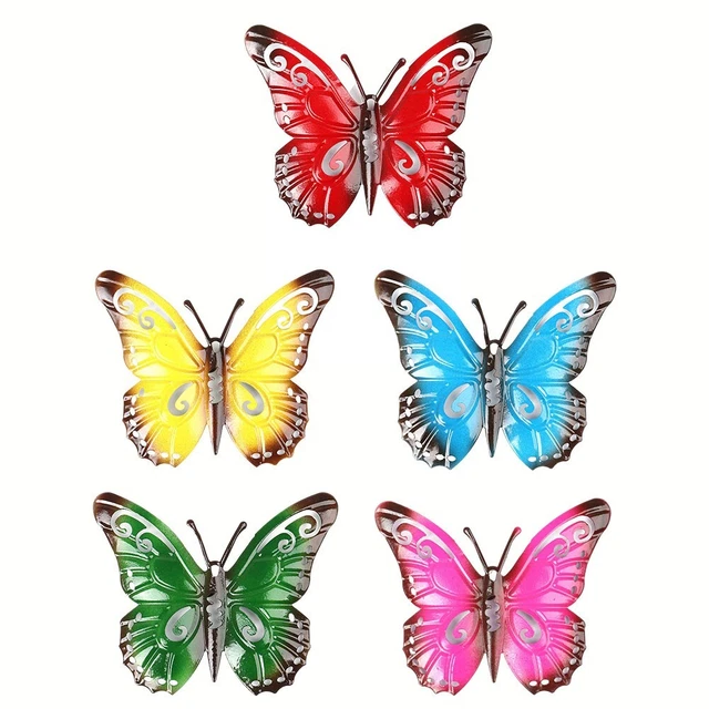 Butterfly Wall Decor Decorative Crafts Wrought Iron Beautiful Decoration