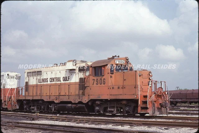Original slide: ICG Illinois Central Gulf 7906 GP8