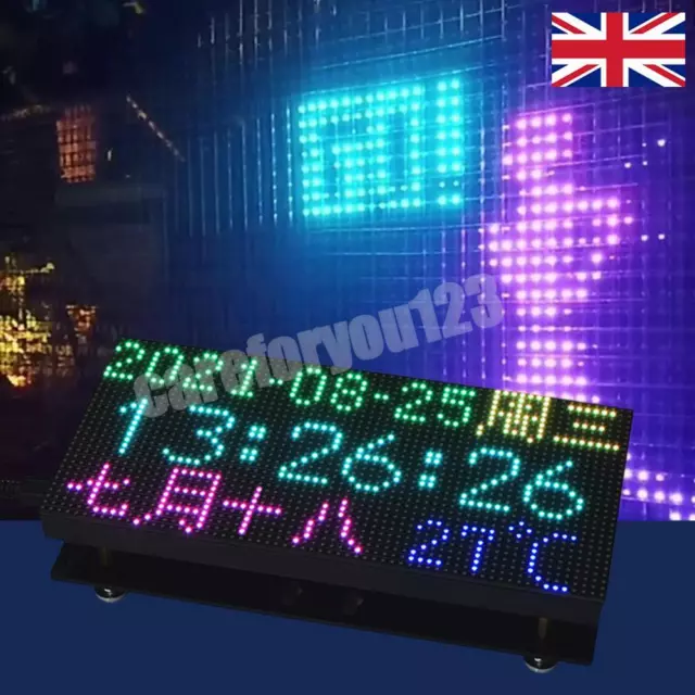 # RGB Full-Color LED Matrix Panel 64x32 Pixel for Raspberry Arduino (P3-64x32)