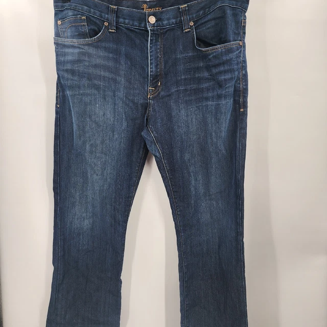 Fidelity 5011 Blue Straight Jeans Mens Size 40x30 Made In USA P245